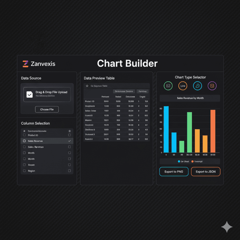 Zanvexis Chart Builder