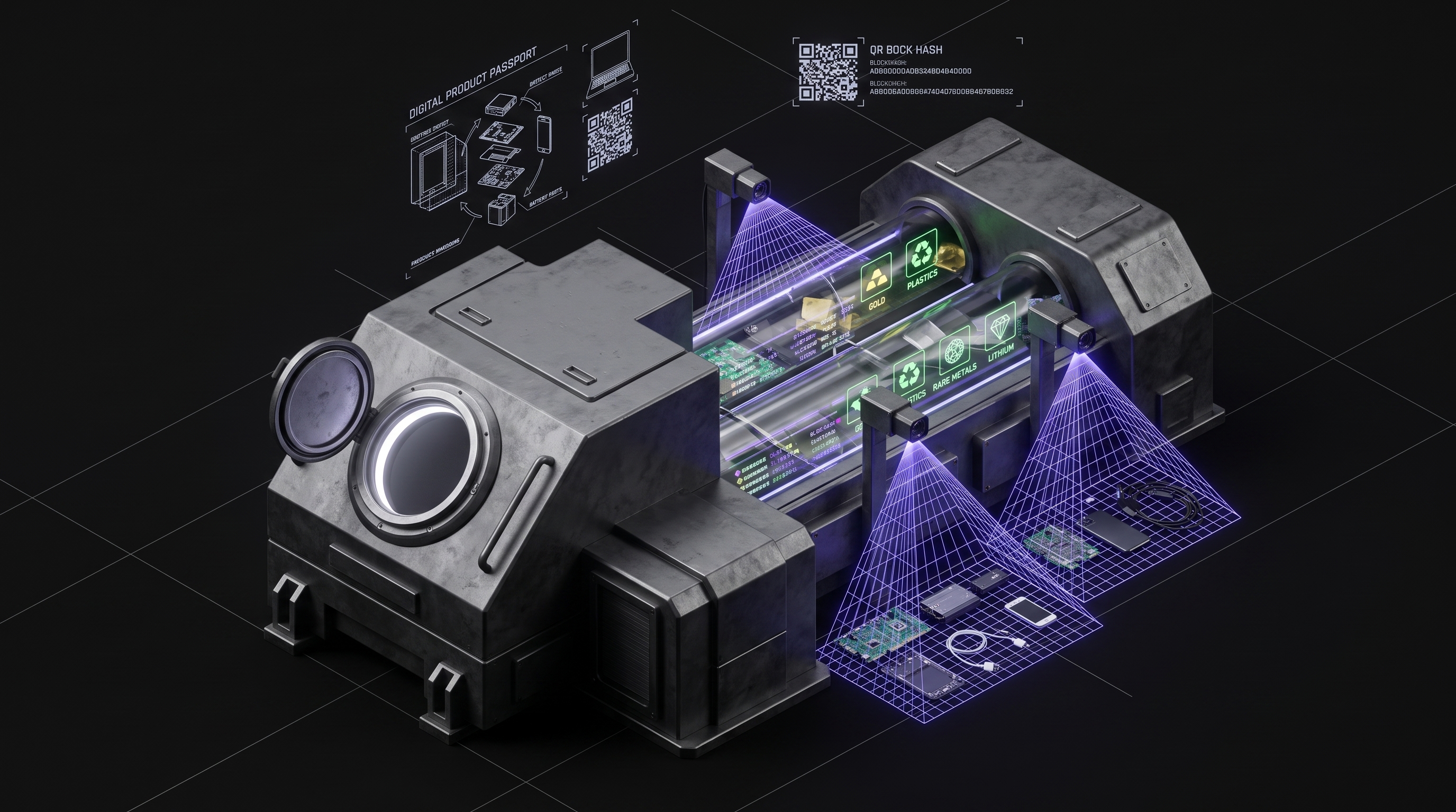 Circular Economy, Smart Waste Bins & E-Waste Traceability